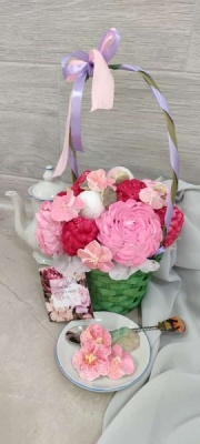 Зефирная корзиночка